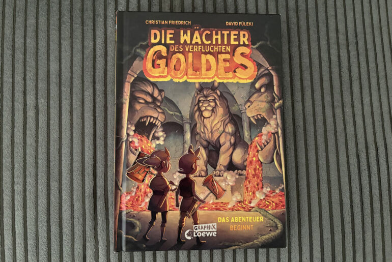 die wächter des verfluchten goldes cover